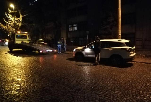 Им дупнале гуми на куп автомобили на навивачи на Црвена Звезда
