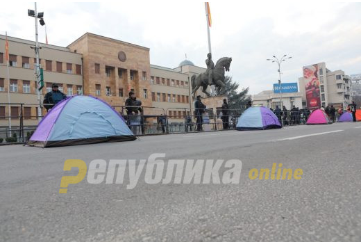 Попладне посебен режим на сообраќај низ центарот на Скопје