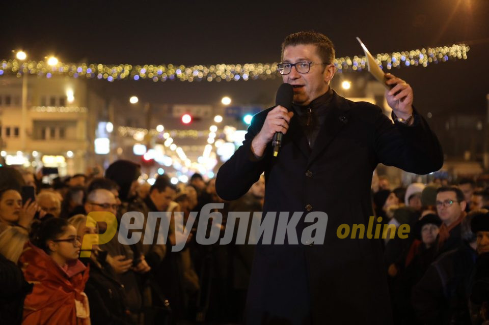 Мицкоски: Ајде Заев, јас и ти тет-а-тет пред Нова година да си кажеме што имаме