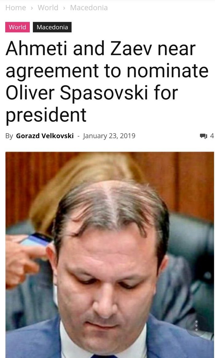 „Минарепорт“: Спасовски консензуален претседателски кандидат на СДСМ и ДУИ