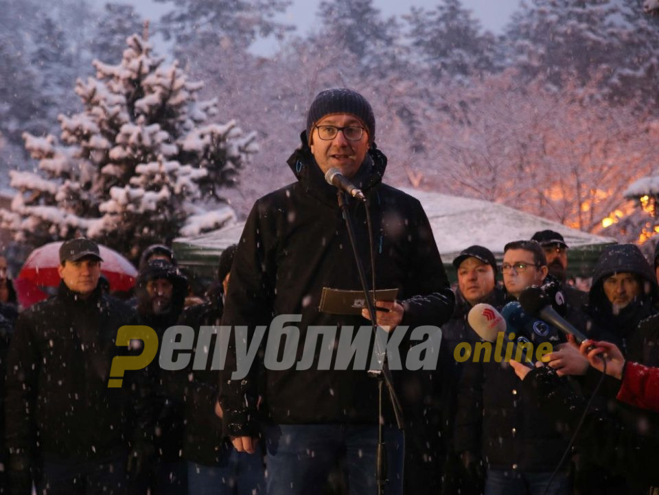 Мицкоски: Нема напредок во европската агенда, немаме ниту владеење на правото, ниту правна држава