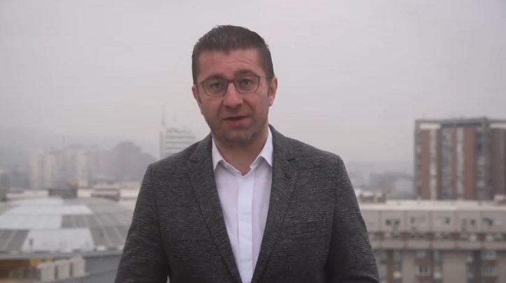Мицкоски: Состојбата со загадениот воздух е алармантна, Владата да прогласи вонредна состојба
