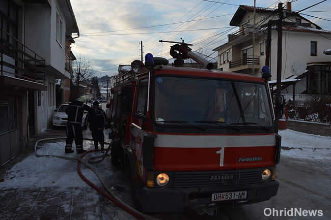 Притвор за тепачот во охридската Пожарна