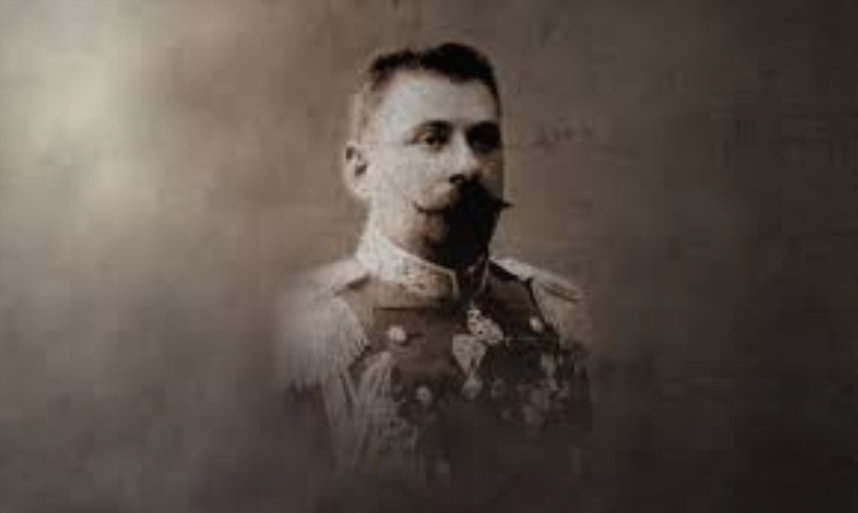 Споменик на бугарскиот полковник Константин Каварналиев кај Дојран