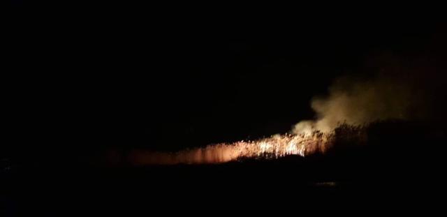 Пожар беснее кај Калишта