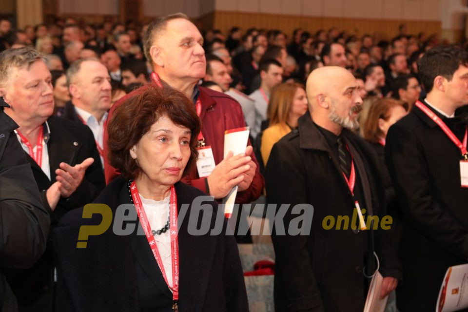 Гордана Силјановска Давкова и официјално кандидат за претседател на Македонија