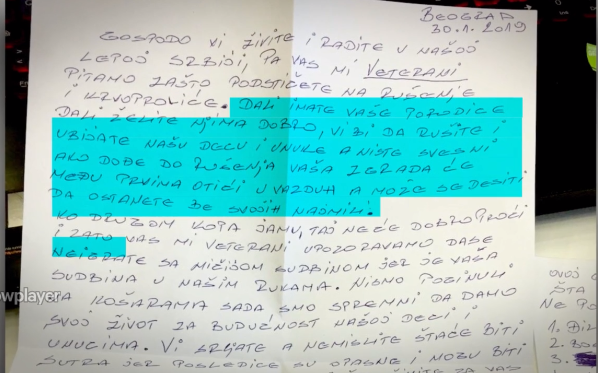 Смртни закани до новинарите од Н1: Ќе ве кренеме во воздух и вас и зградата