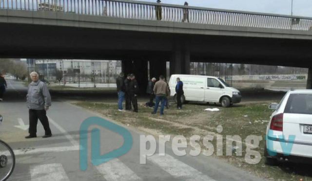 Најден е мртов маж под железничкиот мост во Скопје