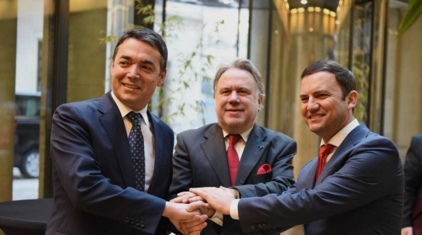 Димитров и Османи: Очекуваме во јуни одлука за преговори со ЕУ