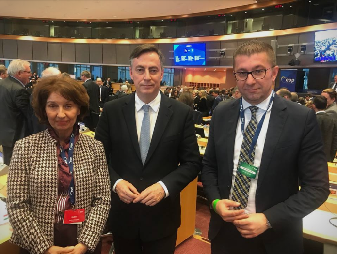 Мекалистер се заложи за обезбедување на фер и демократски избори: Мицкоски оствари средба со потпретседателот на ЕПП