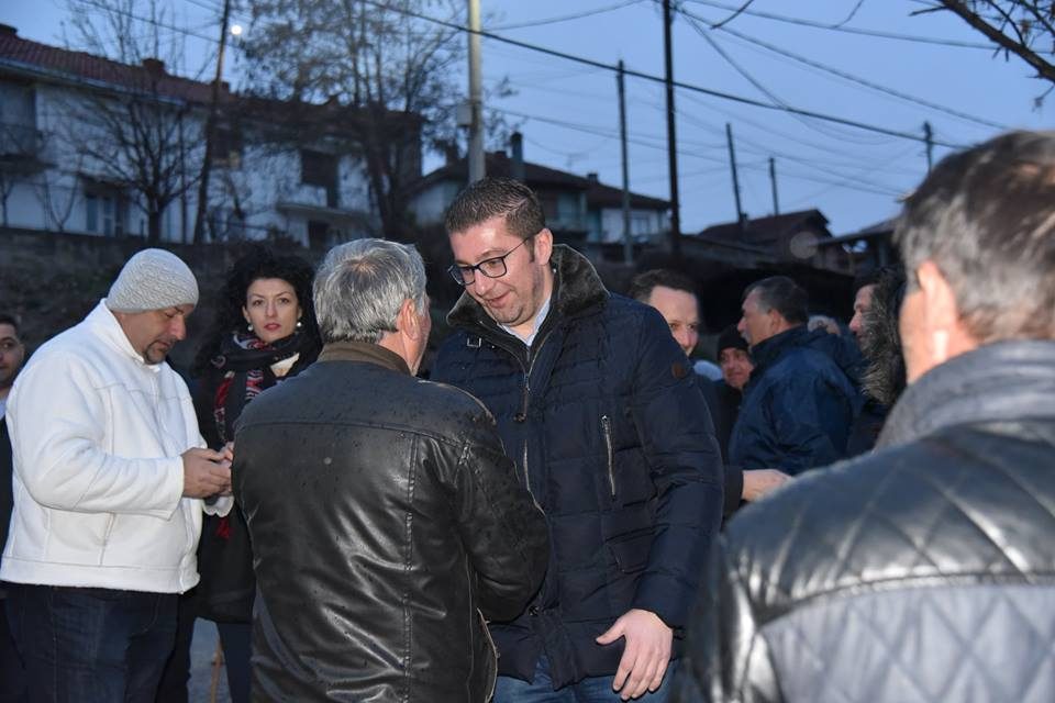 Христијан Мицкоски на средба со граѓаните на Кавадарци