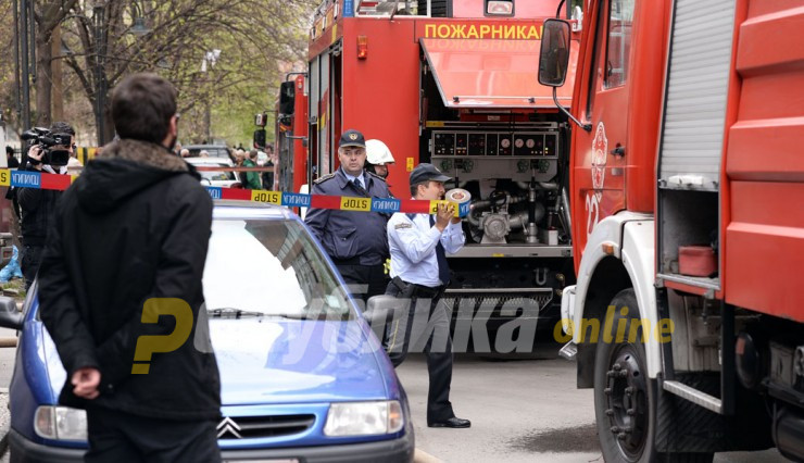 Заборавен шпорет предизвика пожар во куќа во Чаир