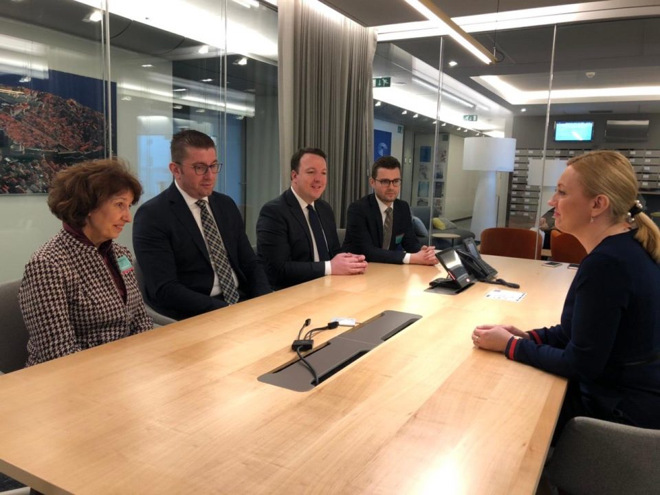 Мицкоски од Брисел: Заев и СДСМ преку осветољубие се светат на политичките противници