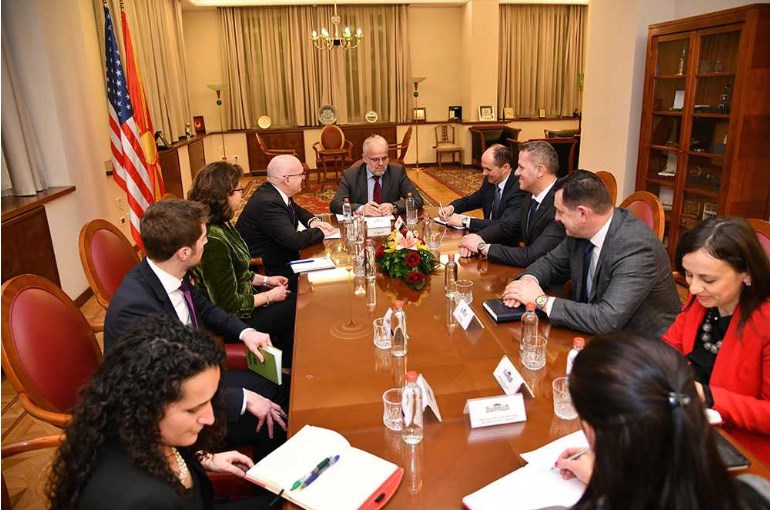 Средба Џафери-Рикер: Констатирани одлични односи меѓу двете земји