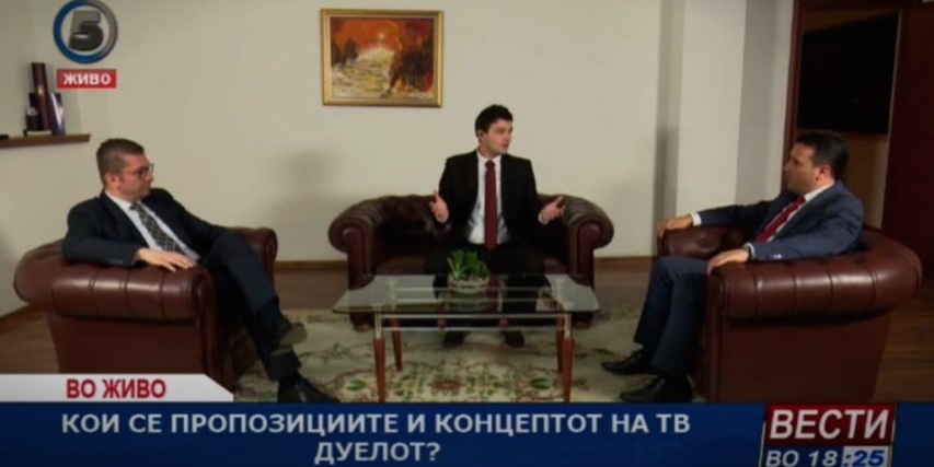 Дуел меѓу премиерот Заев и лидерот на опозицијата Мицкоски (во живо)