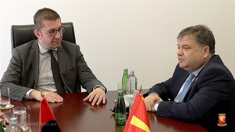 Мицкоски оствари средба со Тимоние