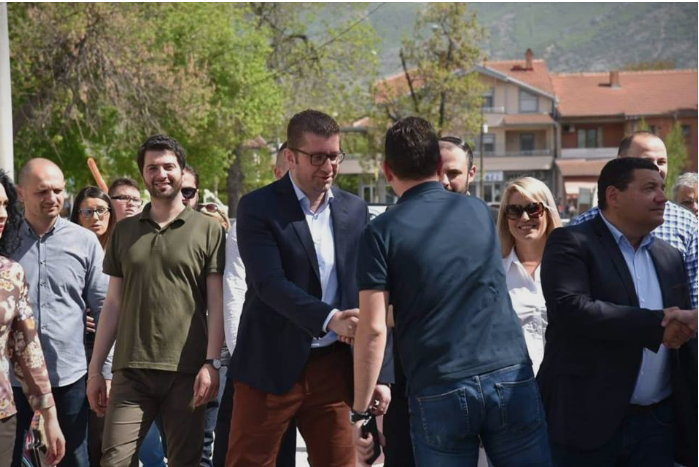 Мицкоски: Народот му ја спрема вистинската метла на Заев, прво на 5 мај, а потoа и на предвремените парламентарни избори