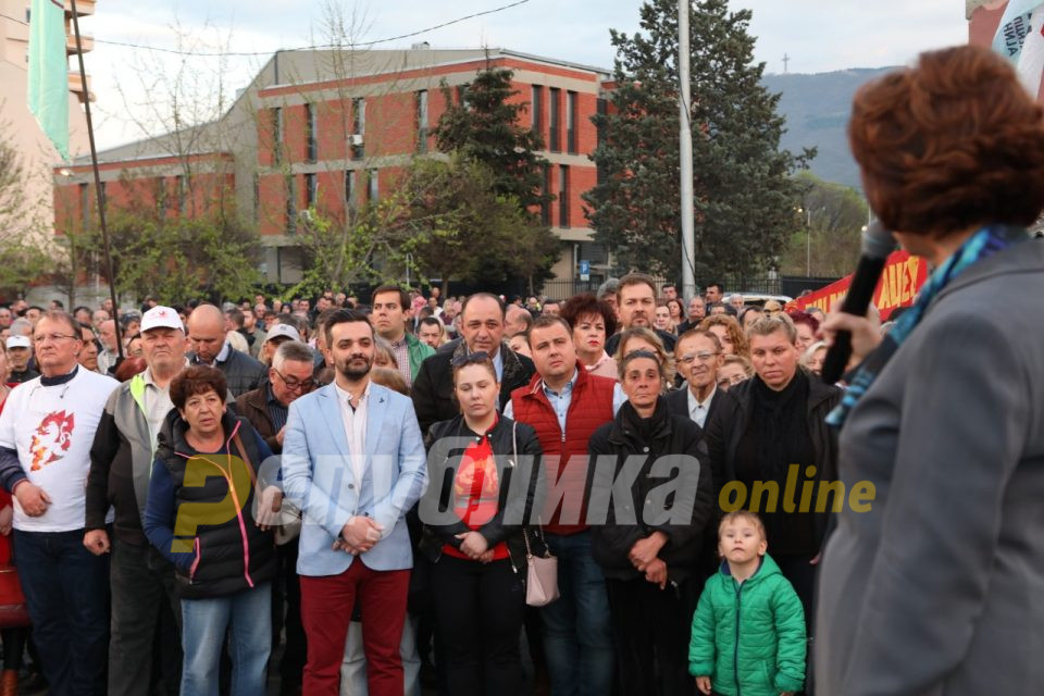 Силјановска: На изборите да ги делегитимизираме, да се извинат и да си заминат