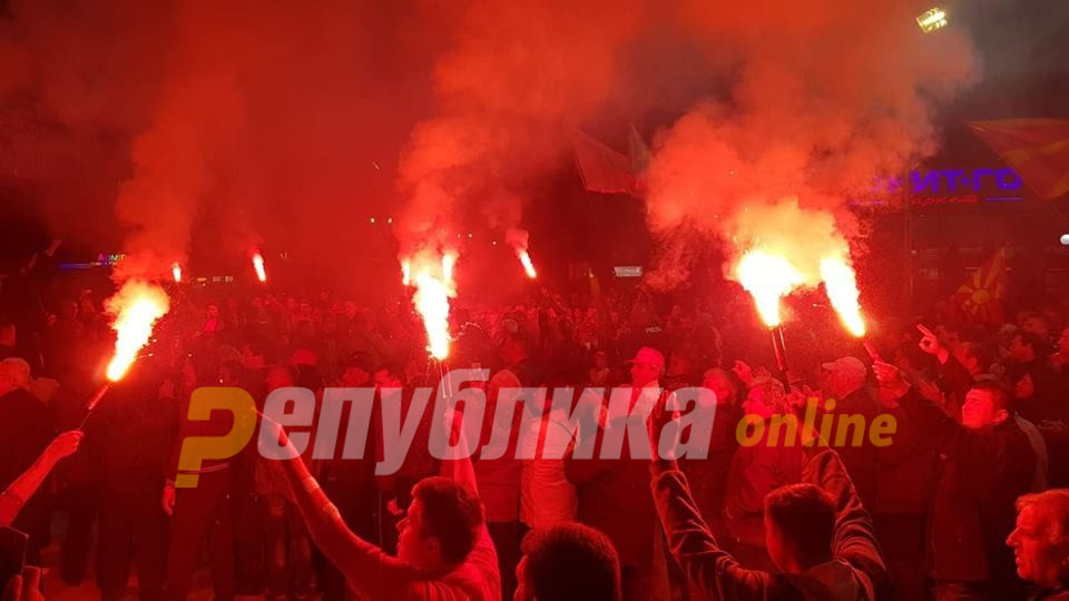 ВО ЖИВО: Завршен митинг на ВМРО-ДПМНЕ во Штип