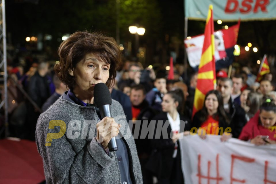 Силјановска: Нашата филозофија е кажуваме, помниме, правиме, спроведуваме