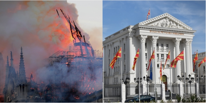 Владата на Македонија ќе ја праша Франција дали и треба помош за реставрација на Нотр Дам