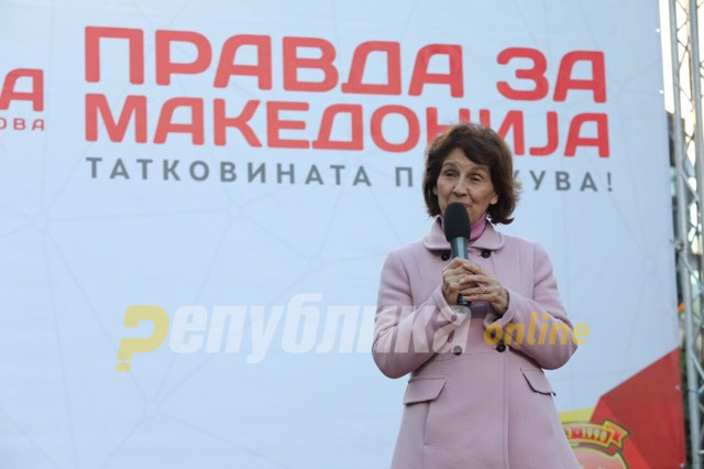 Силјановска: Оваа окупирана држава мора да се трансформира, времето на трансформацијата доаѓа