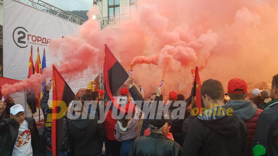 ВО ЖИВО: Митинг на ВМРО-ДПМНЕ во Пробиштип