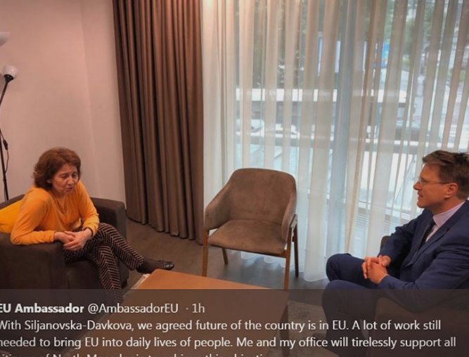 Жбогар – Силјановска Давкова: Иднината на земјата е во ЕУ