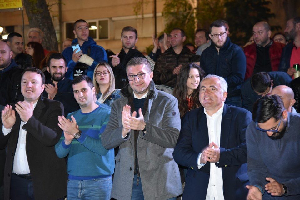 Мицкоски: Се останато што ќе биде поразлично од победа на ВМРО-ДПМНЕ ќе биде или некаков изборен инженеринг или тежок фалсификат