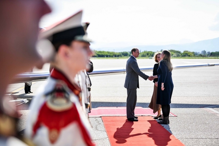 Принцот Едвард пристигна во Македонија