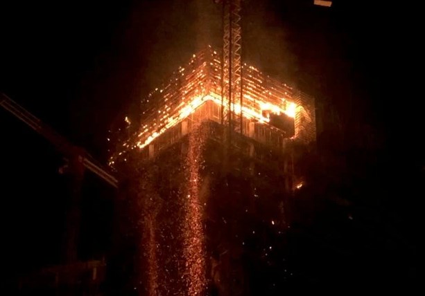Се запали облакодер во Полска