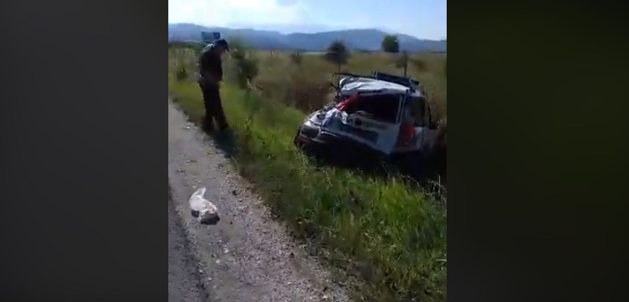 Страшна глетка на местото на несреќата, видео од скопската обиколница