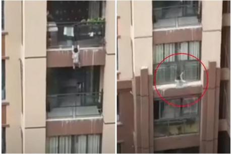 Тригодишно момче падна од 6-ти спрат на зграда во Кина
