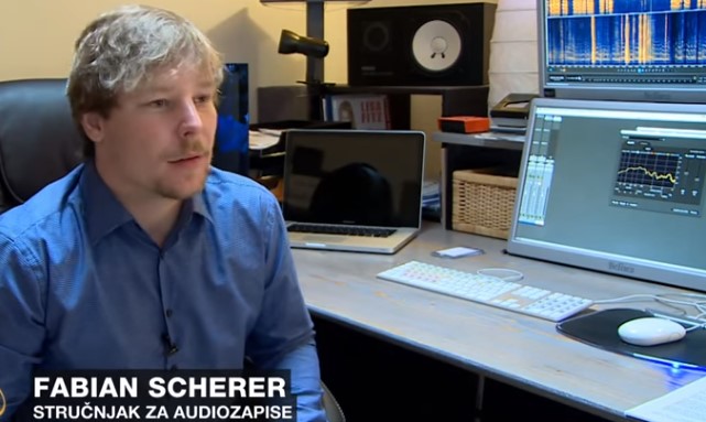 Можно е да се фалсификува аудио, а ние тоа да не го фатиме, вели Фабијан Шерер од германската лабараторија