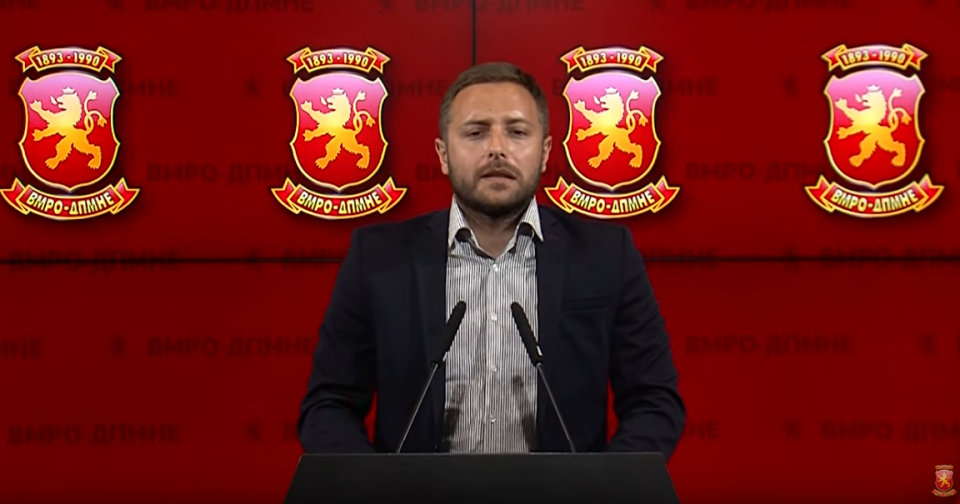 Арсовски: ВМРО-ДПМНЕ укажуваше дека СЈО е инструмент на власта за уцени и политички пазарења
