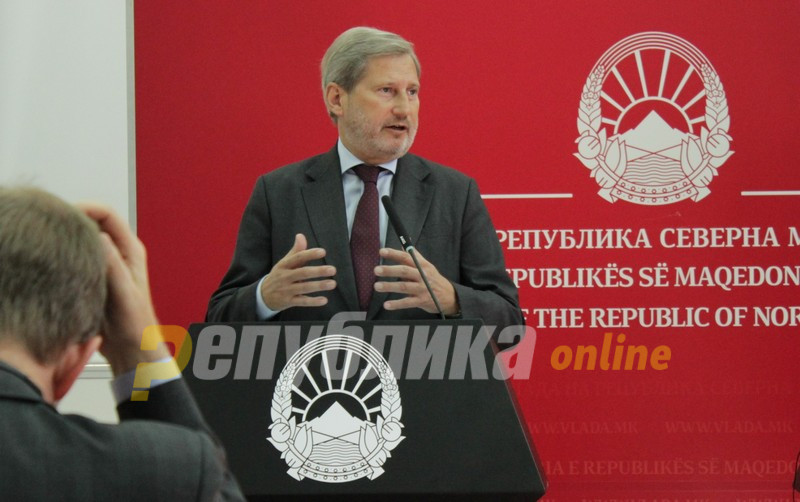 Хан: Македонија заслужува да ги почне преговорите со ЕУ