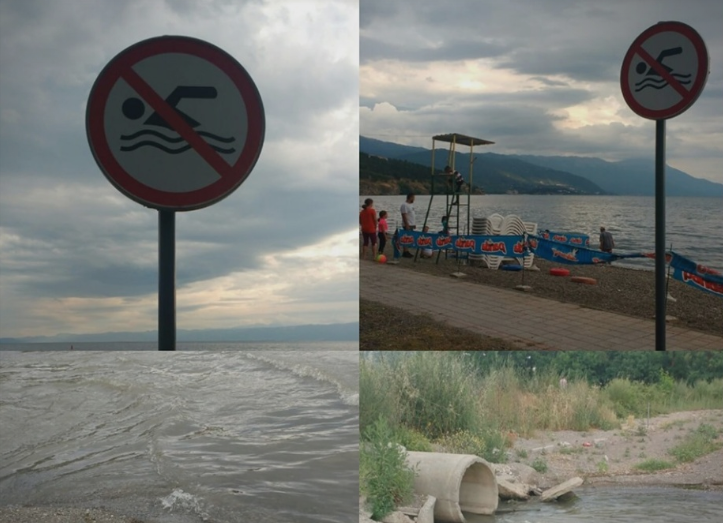 Поставени знаци „забрането капење“: Охридското Езеро не е безбедно за капење