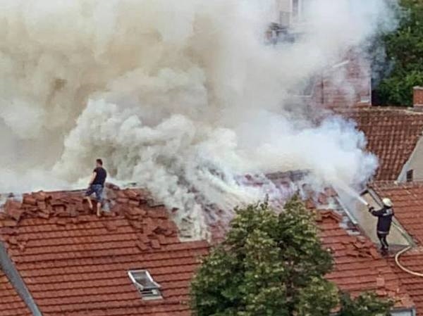 Изгаснат пожарот во Битолската чаршија