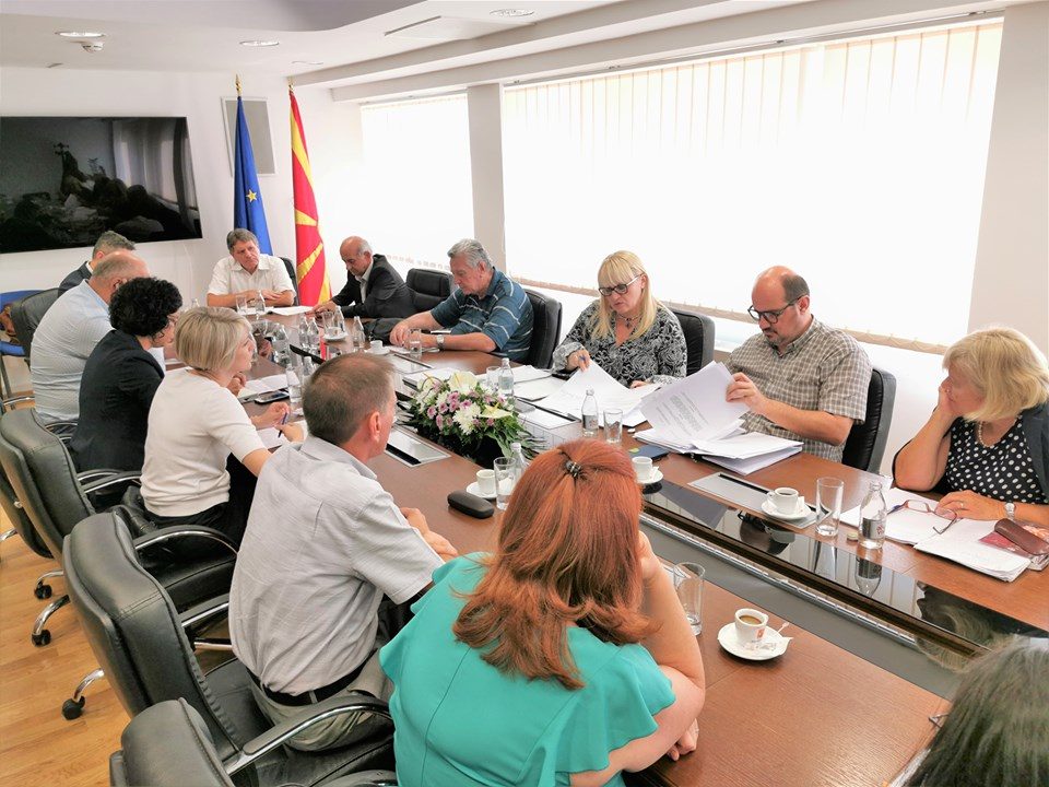 Дескоска на консултации за Законот за ЈО со Јовески, Камбовски, Калајџиев и Ристовска