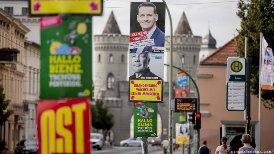 Парламентарни избори во Саксонија и Бранденбург