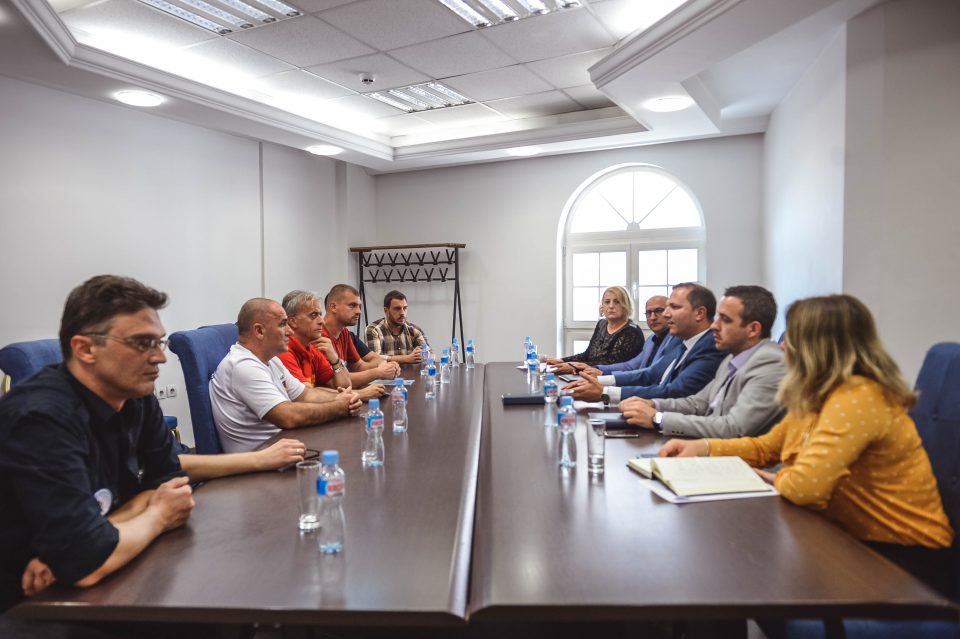 Спасовски на средба со раководството на Гранковиот независен синдикат на полицијата