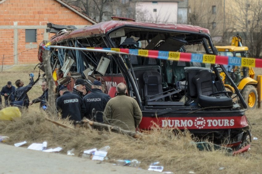 Сведок од автобусот на „Дурмо Турс“: Возачот постојано разговараше на телефон