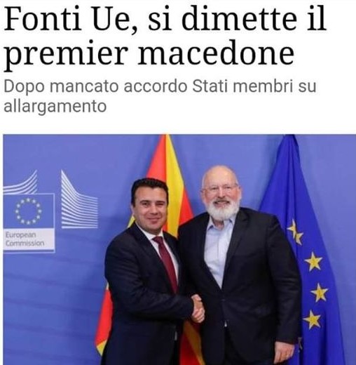 Дипломатски извори тврдат дека Заев си поднел оставка?