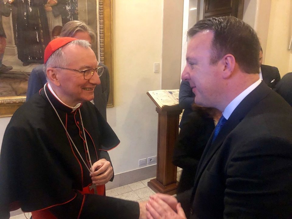 Александар Николоски денеска оствари посета и неколку средби во Ватикан