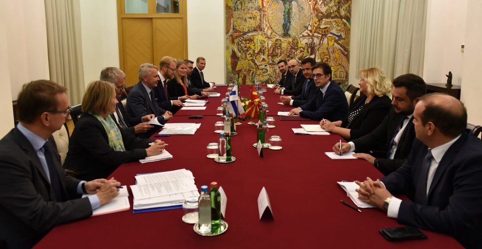 Пендаровски – Хависто: Очекуваме одлука за почеток на преговорите за време на финското претседавање со ЕУ