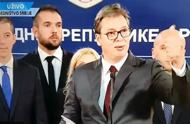 Вучиќ прозборе албански, па праша косовски новинар: Дали го изговорив добро?