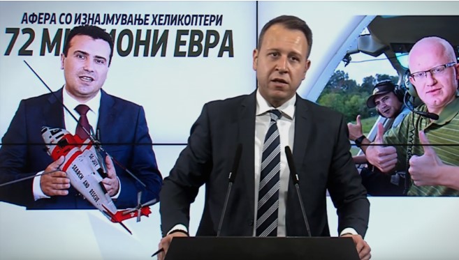 Јанушев за хеликоптерите: На Заев не може да му се верува ниту кога ќе каже „жими бизнисот со марихуаната“