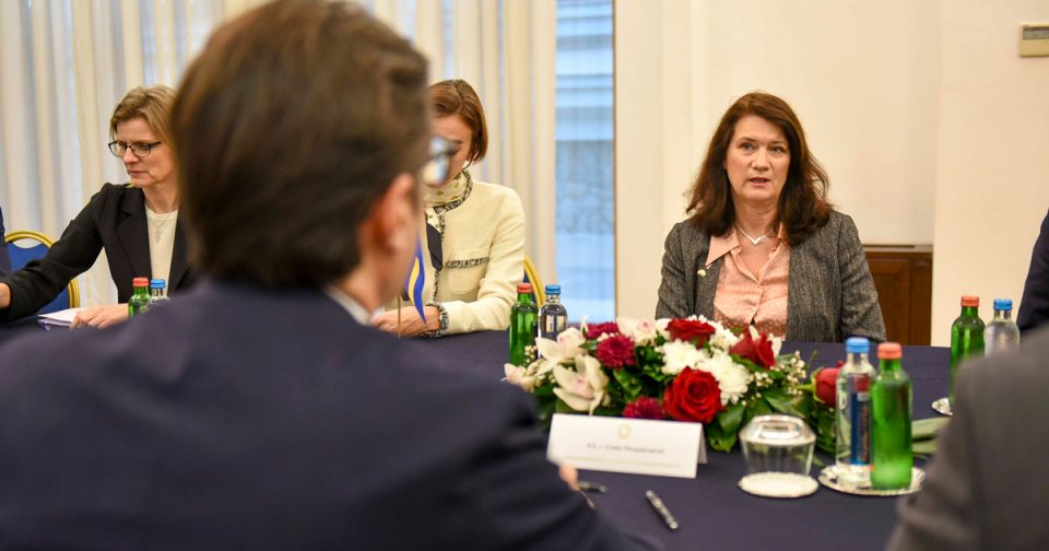 Пендаровски се сретна со Линде: За Македонија не постои друга прифатлива алтернатива освен полноправно членство во ЕУ