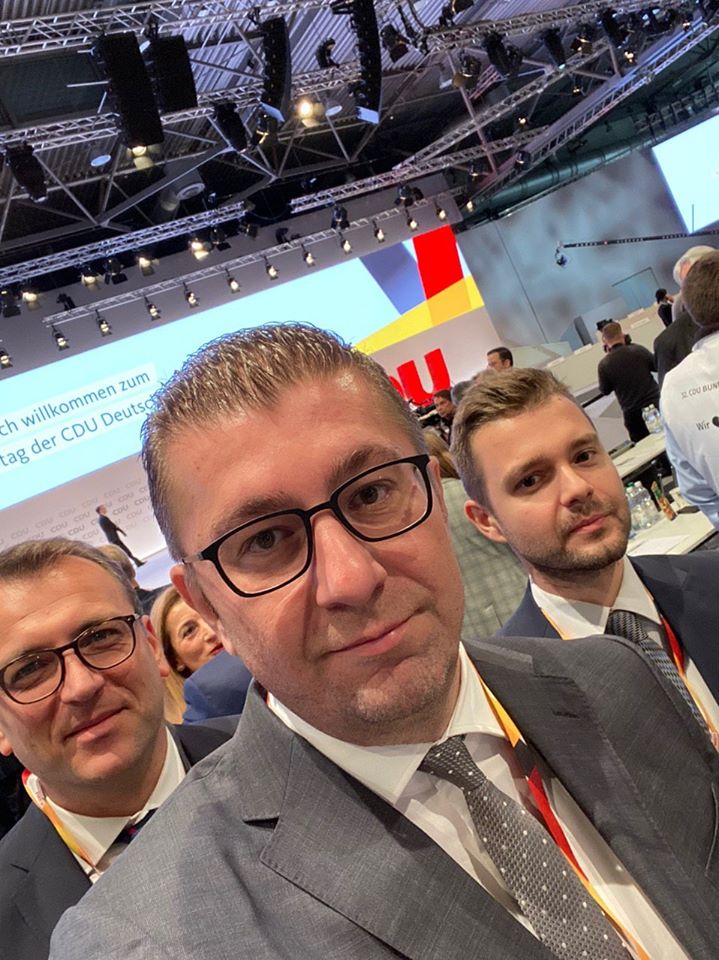 Мицкоски од Лајпциг: Лобирање за Македонија, јакнење на економската и политичка соработка