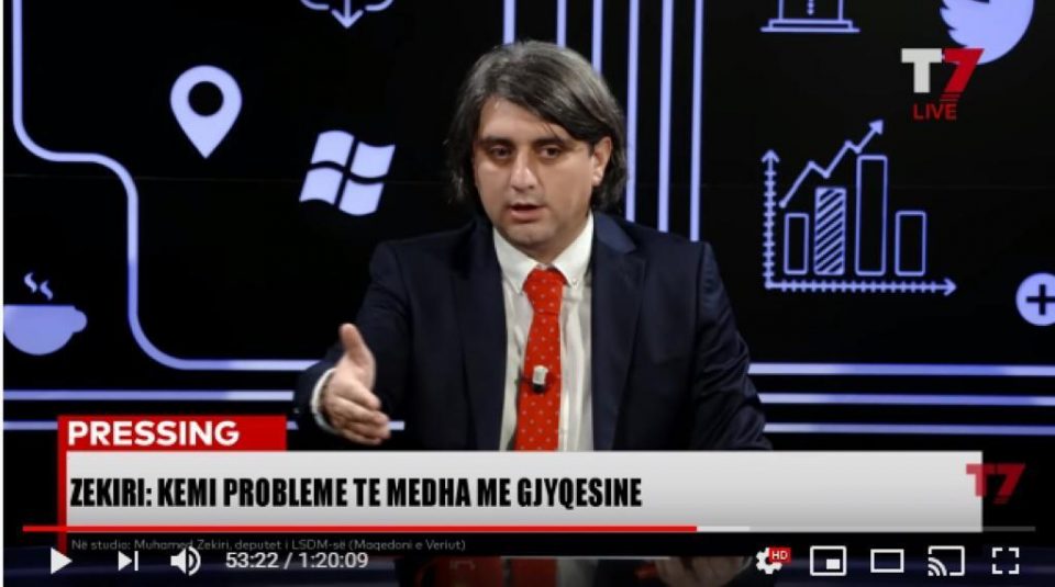 Зекири: СДСМ ја воскресна ДУИ, а викаше дека се криминалци